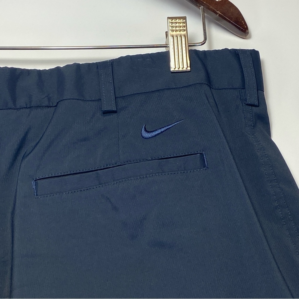 Nike Mens 38x30 ALTERED HEM 28" Length Golf Pants Dri-Fit Navy Blue Pockets - Picture 12 of 15